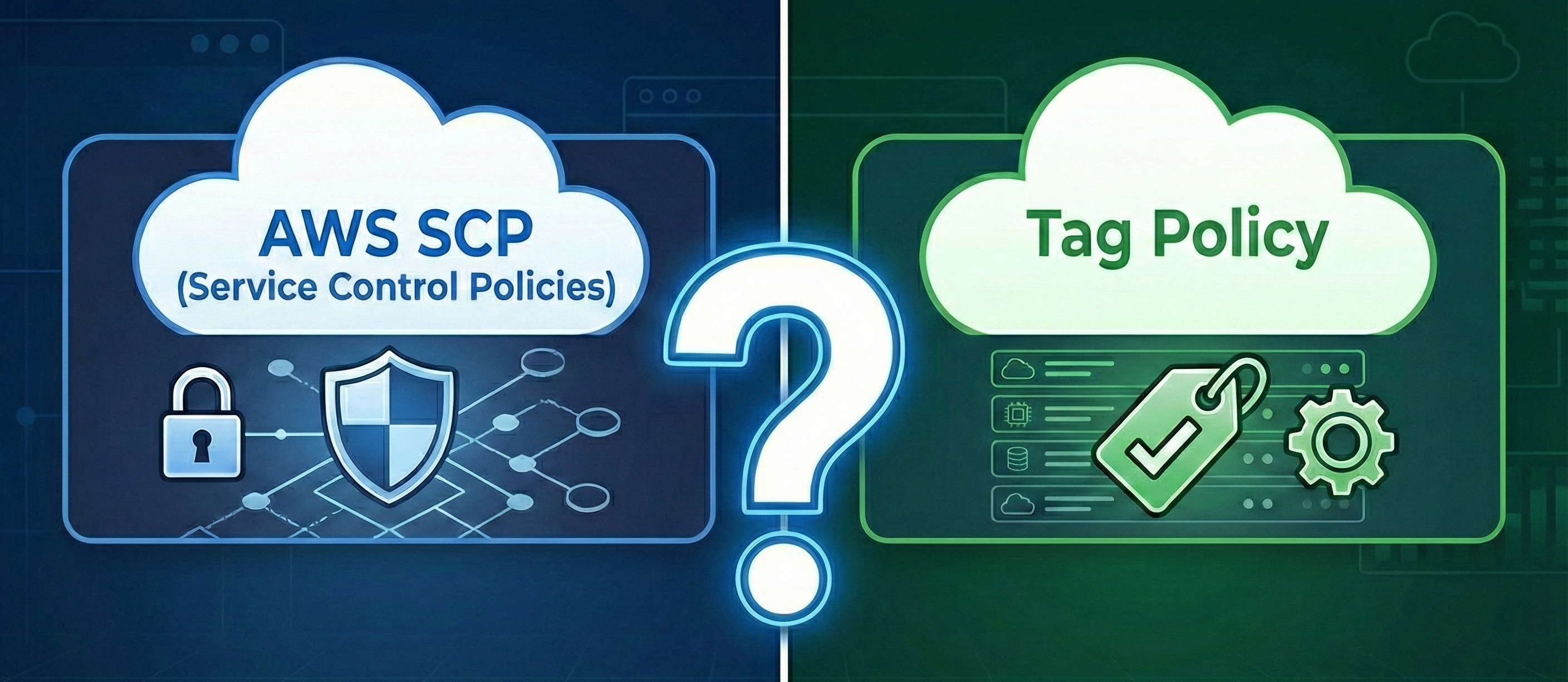 SCP vs Tag Policy: AWS Tagging Governance Comparison