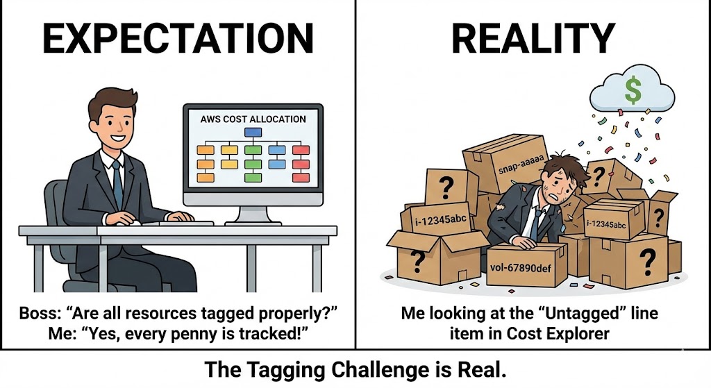 The Tagging Challenge - Expectation vs Reality