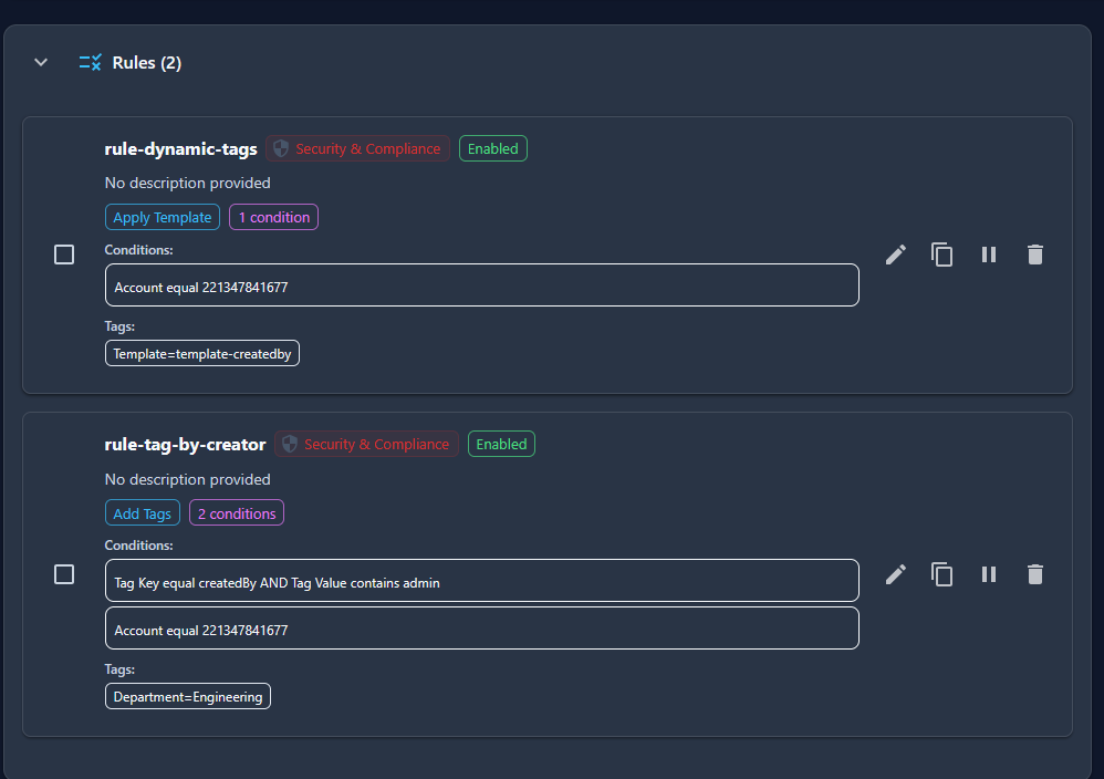 Tag Based Access Control Example1